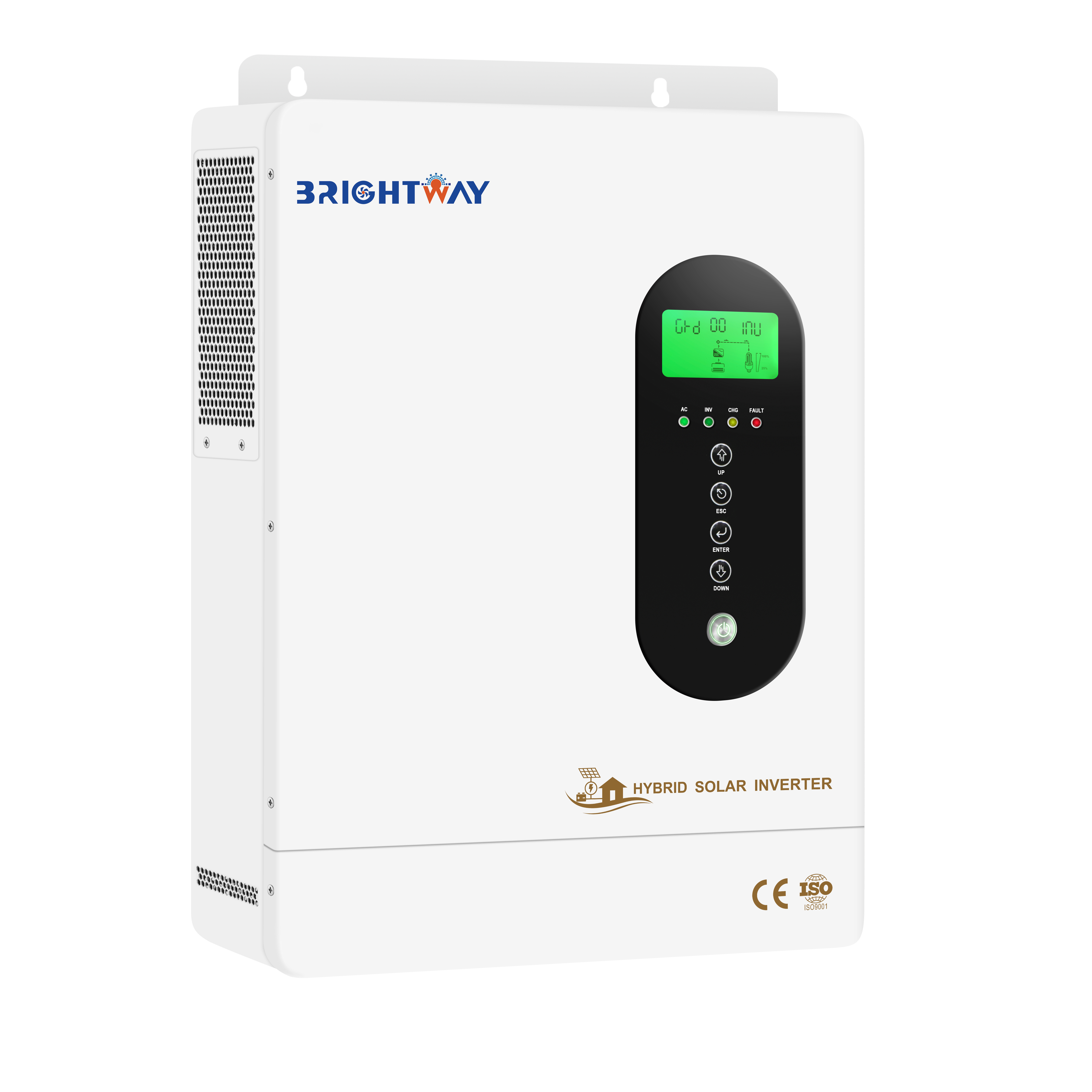 Brightway Solar 5kw Single Phase Hybrid On Off Grid Solar Inverter for Farm Use